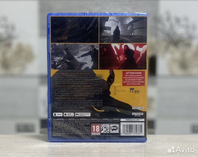 Indika Sony PS5 Новый Диск Полностью На Русском