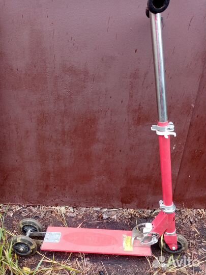 Самокат детский трёхколесный бу