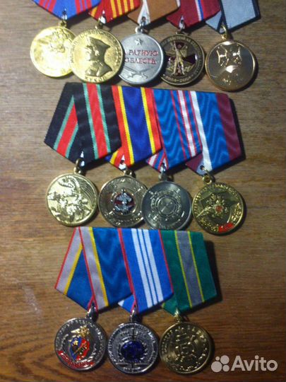 Орденские планки и колодки, на китель