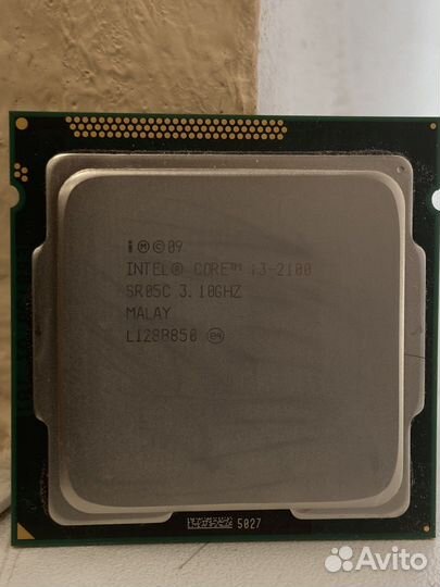 Процессор intel core i3-2100 сокет 1155