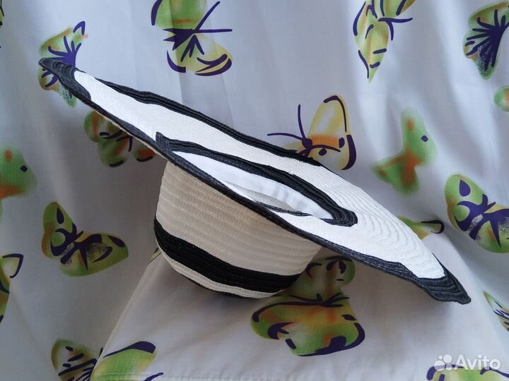 Шляпа женская летняя с большими полями