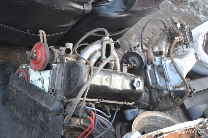 Двигатель на ваз 2106-07, 2003 г. в (карб)