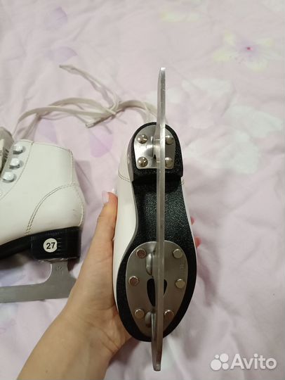 Коньки фигурные детские 27 размер