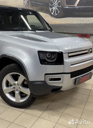 Пороги Land Rover Defender