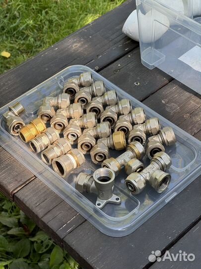 Фитинги valtec 16мм для металлопластиковых труб