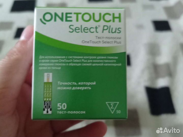 Тест полоски one touch select plus