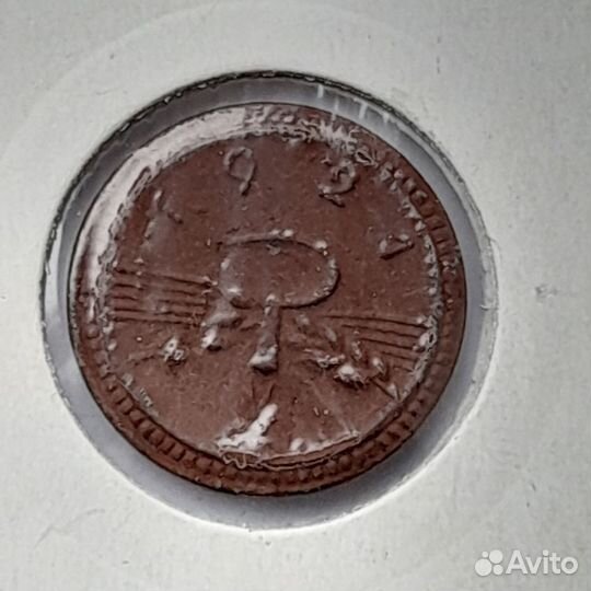 20 пфеннигов Керамика 1921 год Нотгельд