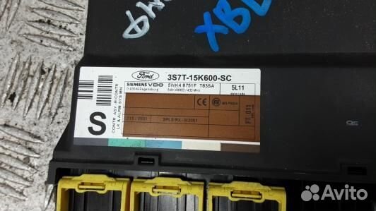 Блок комфорта ford mondeo 3 (XBE18M301)