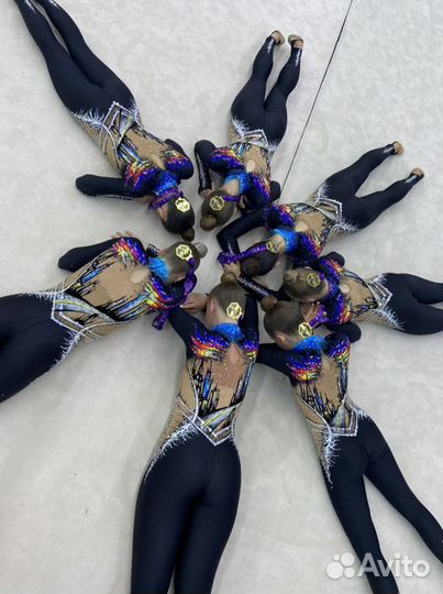 Купальник для худож. гимнастики. Комбинезон