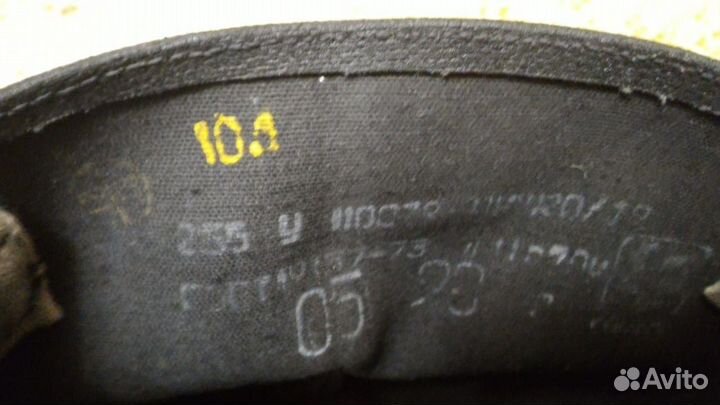 Сапоги кирзовые СССР