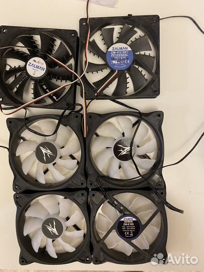 Вентиляторы для корпуса 120мм Zalman