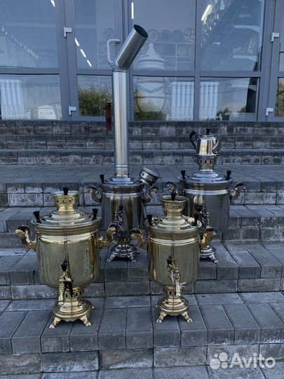 Самовар СССР на дровах Тульский