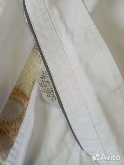 Рубашка белая 158