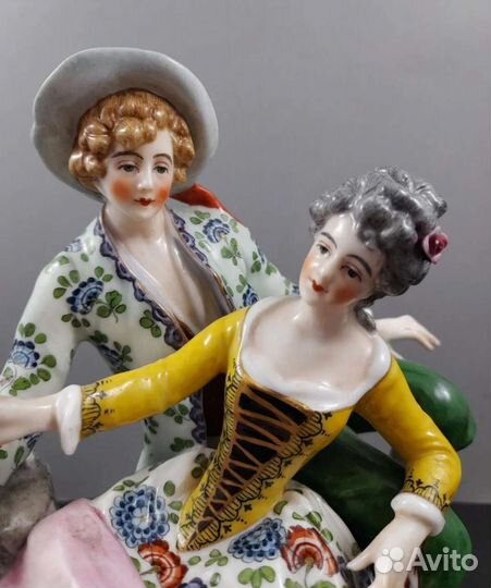 Статуэтка фарфор антиквариат германия