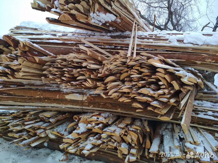 Горбыль сосновый сухой
