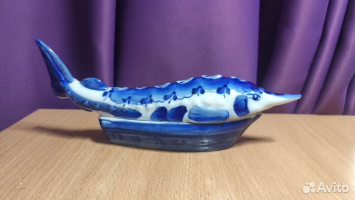 Икорница гжель