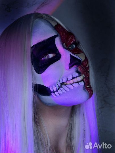 Грим на хэллоуин