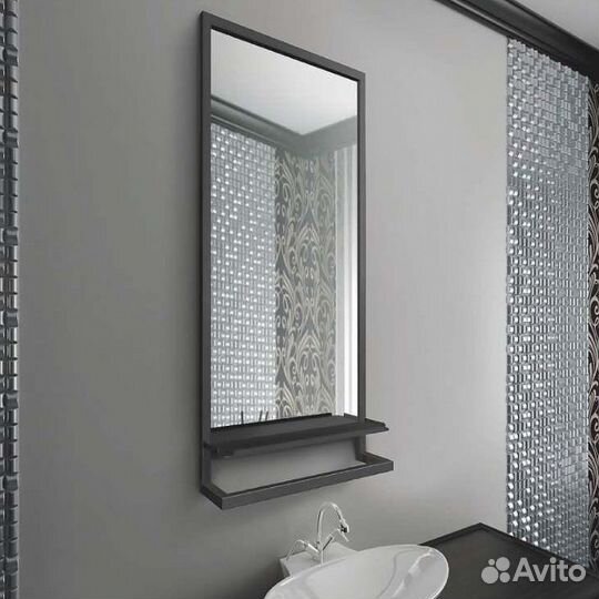 Зеркало Silver mirrors фр-1759 Черное