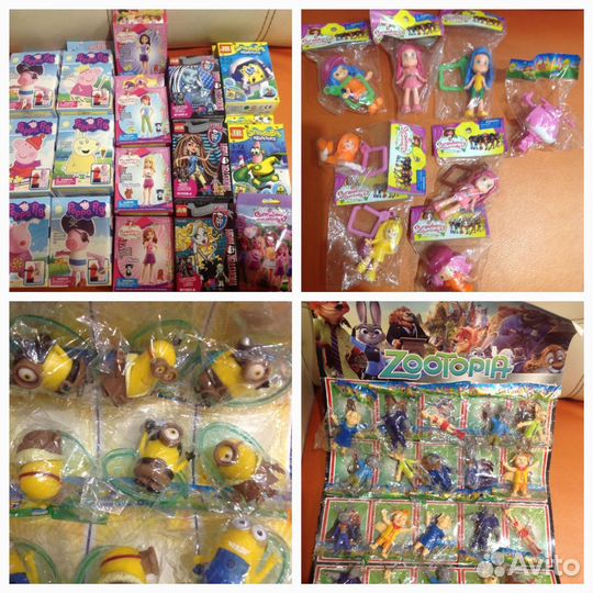 Новые игрушки в ассортименте