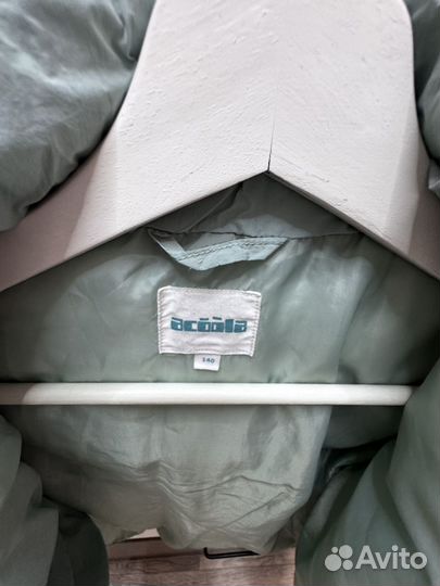 Пуховик для девочки 140