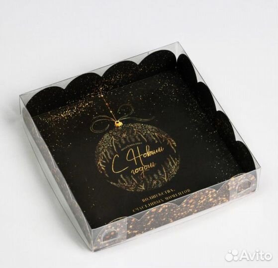 Коробочки подарочные новогодние