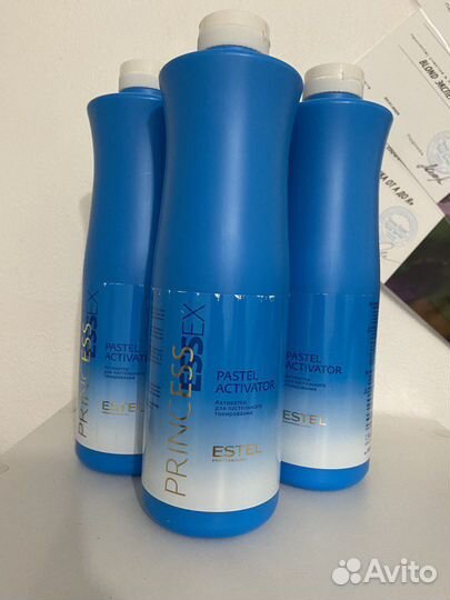 Краска для волос, активатор 1,5 %