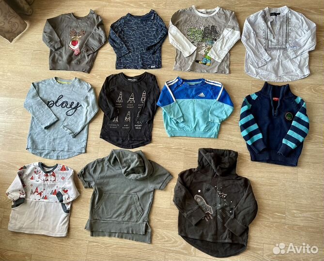 Детские вещи пакетом на мальчика от 80