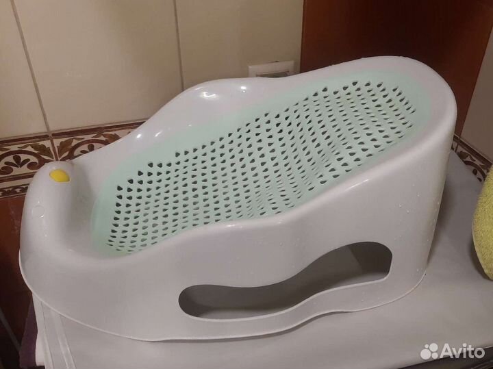 Детская ванна и горка для купания