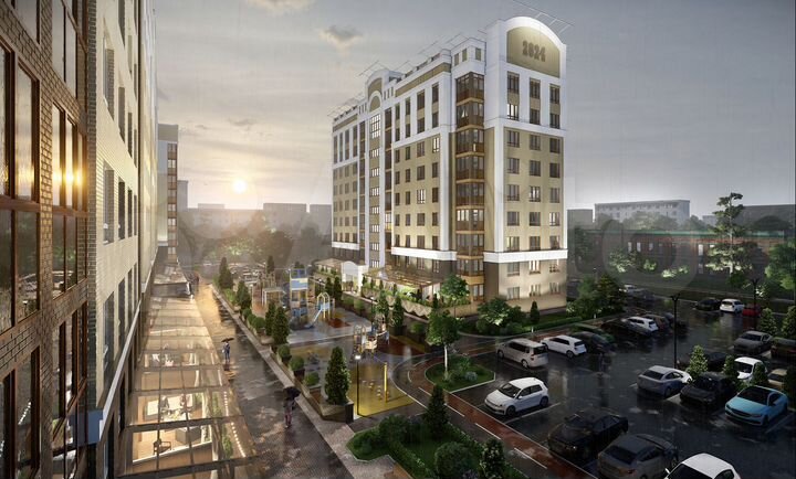 1-к. квартира, 40,3 м², 8/9 эт.