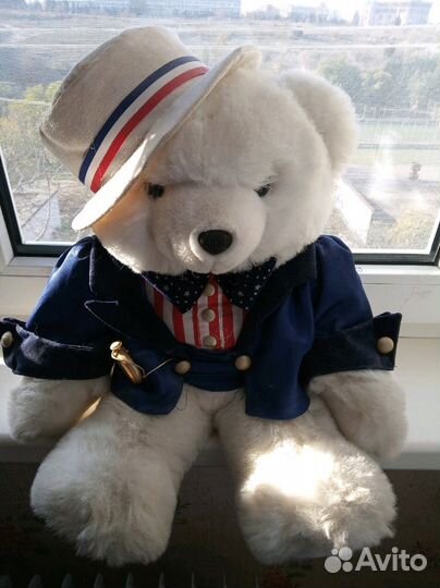 Мягкая Музыкальная игрушка медведь