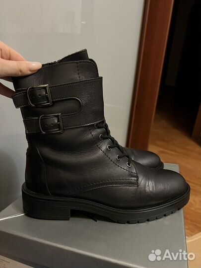 Женские зимние ботинки натуральная кожа 38 размер