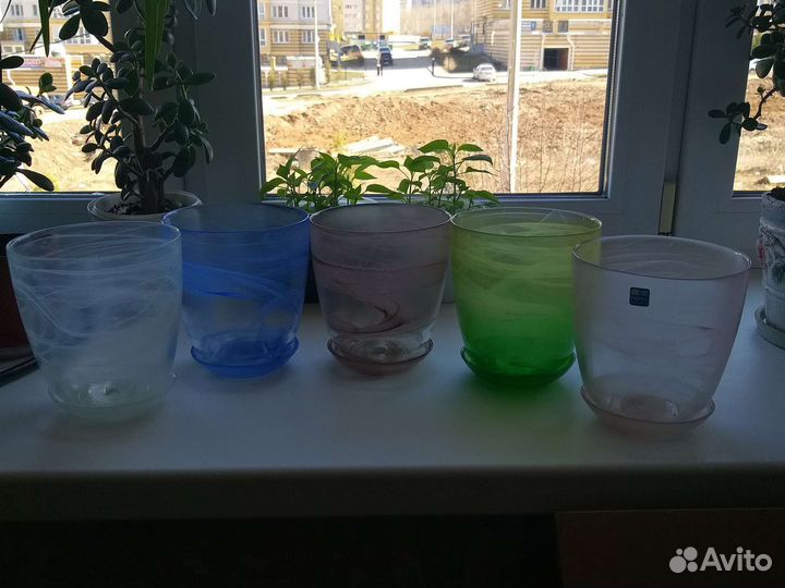 Горшок стеклянный для орхидей