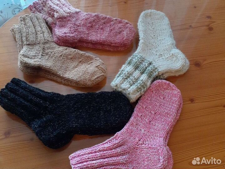 Носки шерстяные женские