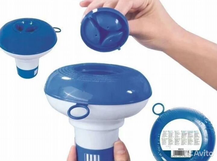 Дозатор-поплавок для очищ. таблеток для бассейна