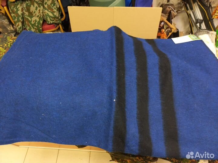 Одеяло полушерстяное армейское