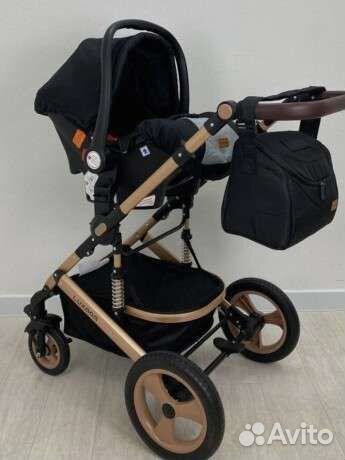 Коляска luxmom 518 новая, тëплая