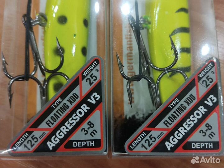 Воблер german aggressor V3