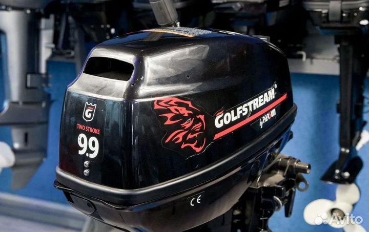 Лодочный мотор Golfstream (Гольфстрим) Т9,9 новый