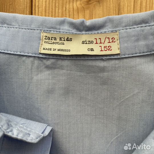 Рубашка zara рост 152 см