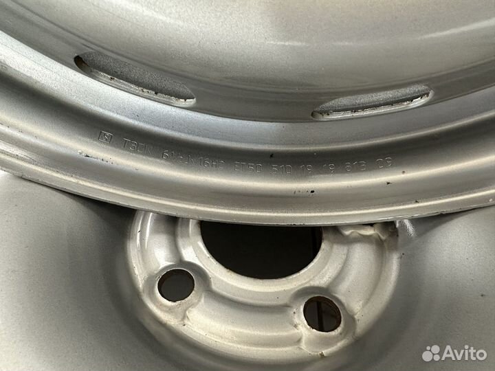 Комплект дисков штамп R16 5114,3/66,1/50