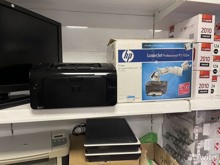 Принтеры HP LaserJet Pro P1102w с wifi
