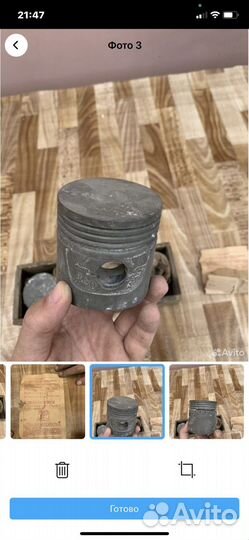 Птичка никель на багажник м21