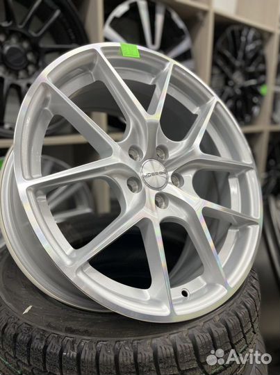 Hre r17 5*100 серебро Volkswagen Skoda