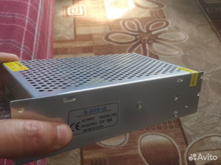 Блок питания 12 вольт 10, 20, 25 ампер новые
