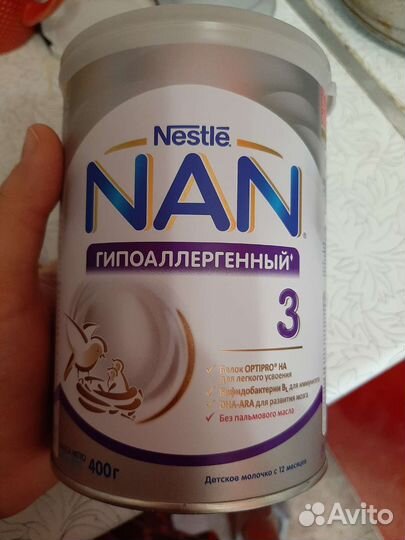 Нан гипоаллергенный 3