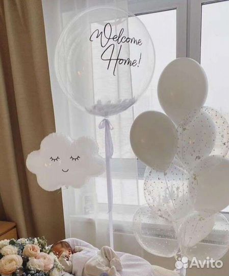 Шары на выписку