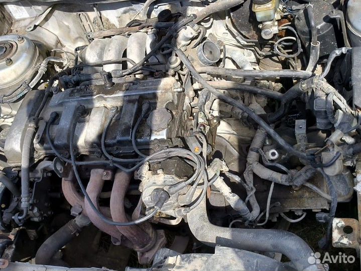 Продается мотор с коробкой с мозгами Mazda 626