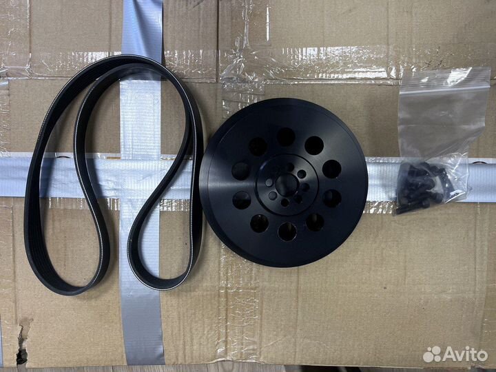 Шкив коленвала нижний диаметром 192 мм Audi