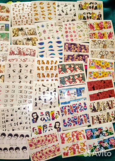 Наклейки для ногтей