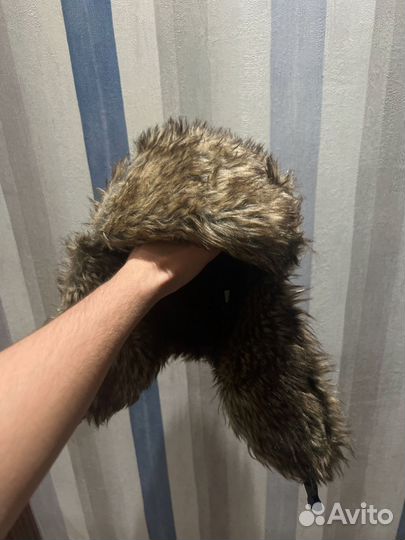 Ушанка с мехом